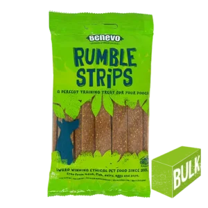 Benevo Rumble Strips - vegan dog treats