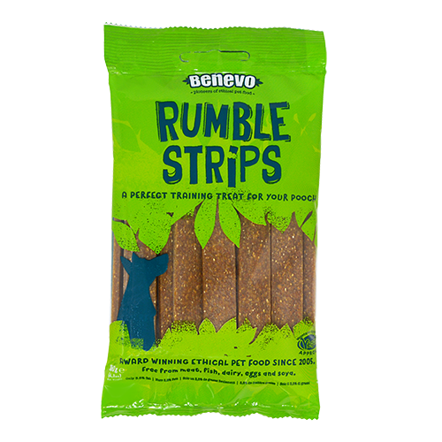 Benevo Rumble Strips - vegan dog treats