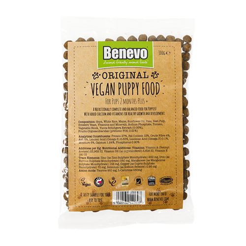 Benevo Original Vegan Puppy Food Sample