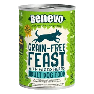 Benevo Grain-Free Feast Vegan Dog Food 395g